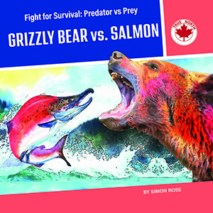 Cover Art for Grizzly Bear vs. Salmon