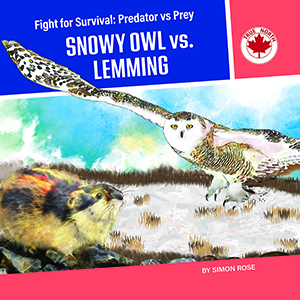 Cover Art for Snowy Owl vs. Lemming