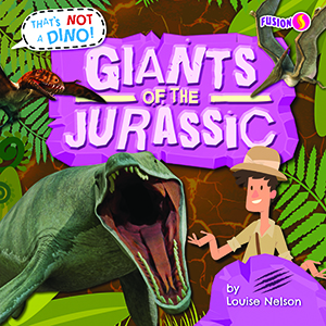 Cover Art for Giants of the Jurassic