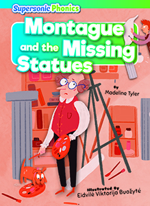 Cover Art for Montague and the Missing Statues