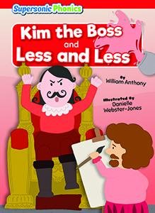 Cover Art for Kim the Boss & Less and Less