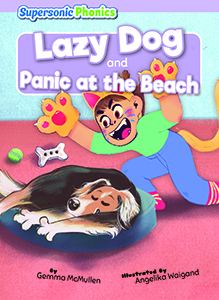 Cover Art for Lazy Dog & Panic at the Beach