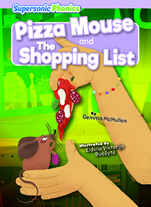 Cover Art for Pizza Mouse & The Shopping List