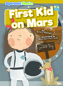 Cover Art for First Kid on Mars