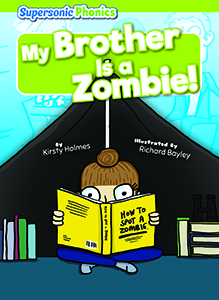 Cover Art for My Brother Is a Zombie!