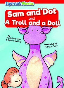 Cover Art for Sam and Dot & A Troll and a Doll