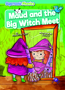 Cover Art for Maud and the Big Witch Meet