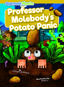 Cover Art for Professor Molebody's Potato Panic