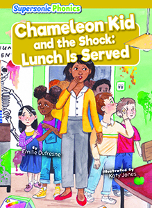 Cover Art for Chameleon Kid and the Shock: Lunch Is Served