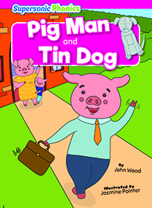 Cover Art for Pig Man & Tin Dog