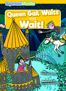 Cover Art for Queen Gail Waits & Wait!