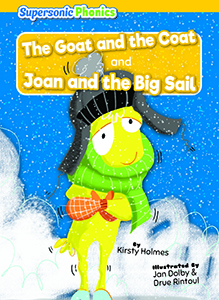 Cover Art for The Goat and the Coat & Joan and the Big Sail