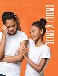 Cover Art for Being a Friend