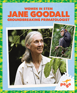 Cover Art for Jane Goodall: Groundbreaking Primatologist