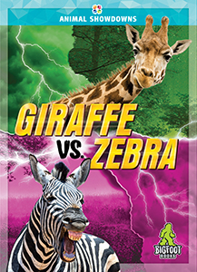 Cover Art for Giraffe vs. Zebra