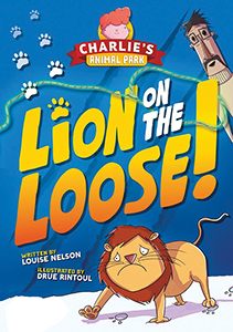 Cover Art for Lion on the Loose