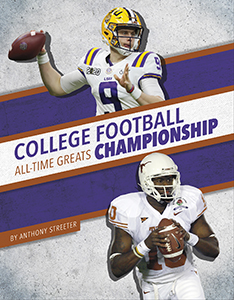 Cover Art for College Football Championship All-Time Greats