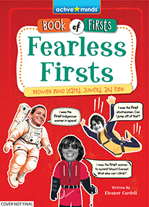 Cover Art for Fearless Firsts: Women Who Leaped, Jumped, and Flew