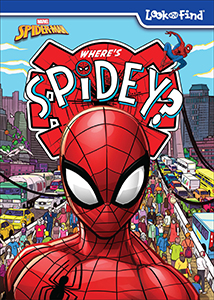 Cover Art for Marvel Spider-Man Where's Spidey?: Look and Find