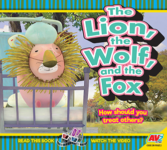Cover Art for The Lion, the Wolf, and the Fox